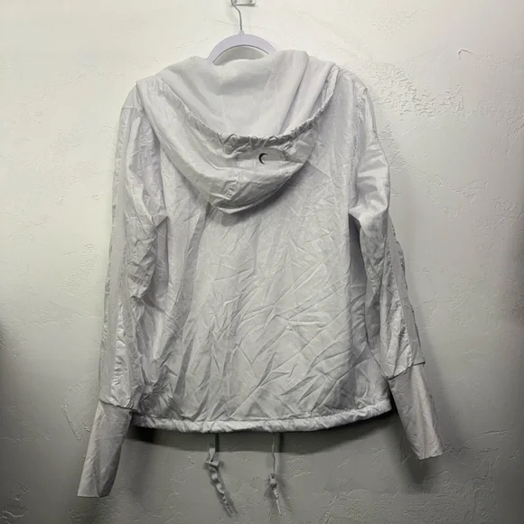 ZYIA Light Gray Active Jacket Women’s size L - Picture 2 of 3